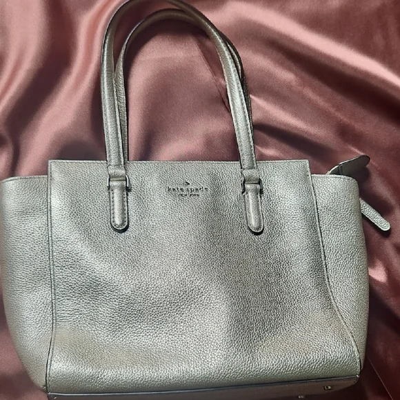 Tote Bags Kate Spade Silver Tote Kate Spade- Tinsel Tote (Lilac